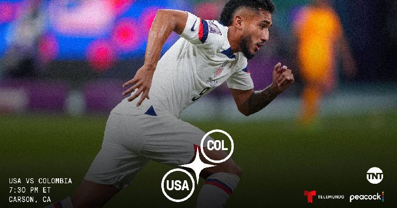 USMNT vs Colombia friendly 2023