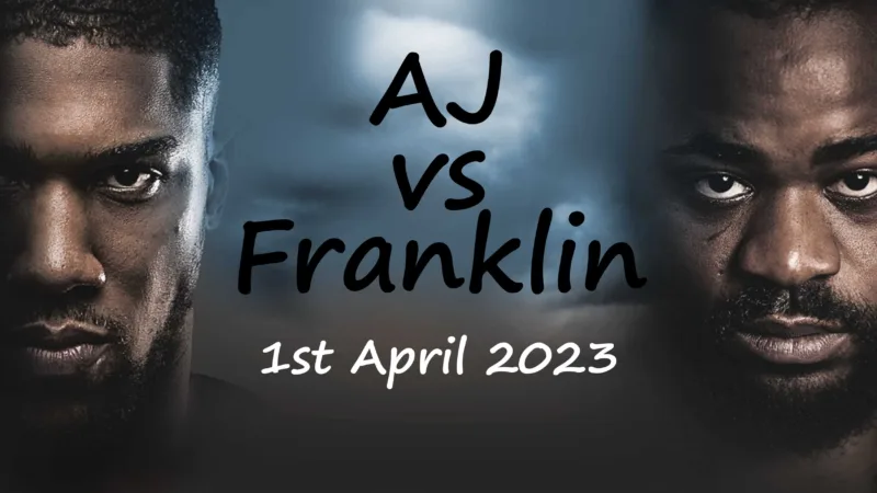 AJ vs Franklin Free fight